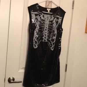 Rodarte for Target Ribcage X-ray skeleton dress